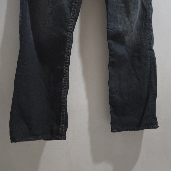 Silver | Gordie Men's Dark Blue Almost Grey Straight Leg Jeans - Picture 4 of 11